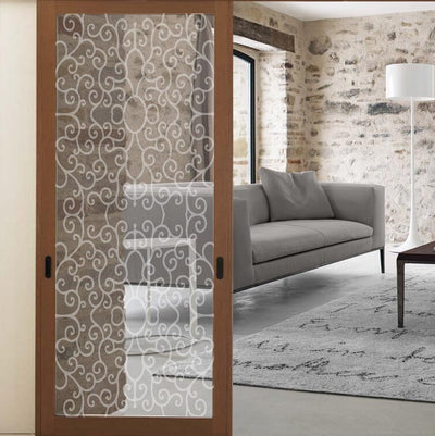 Glass door inserts