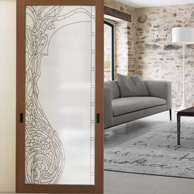 Glass door inserts