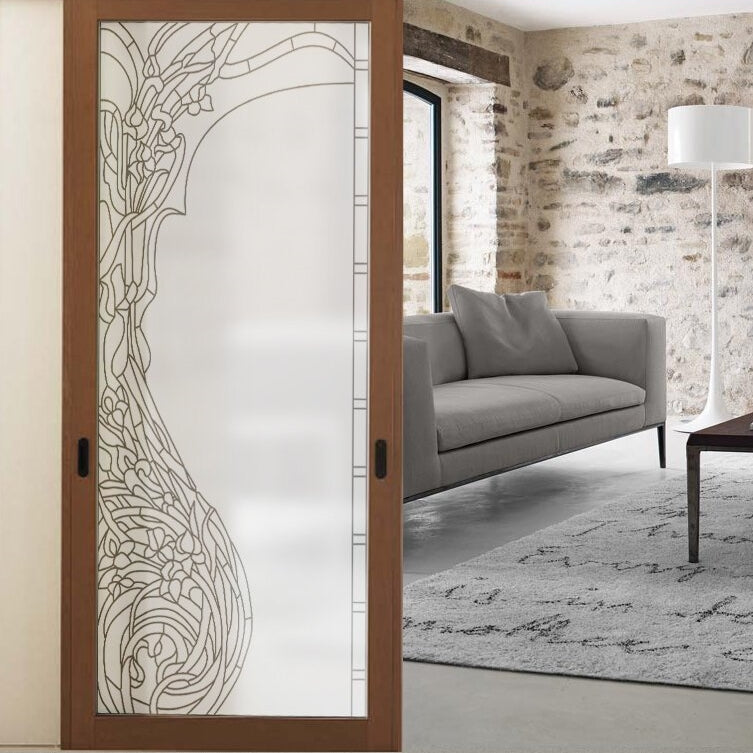 Glass door inserts