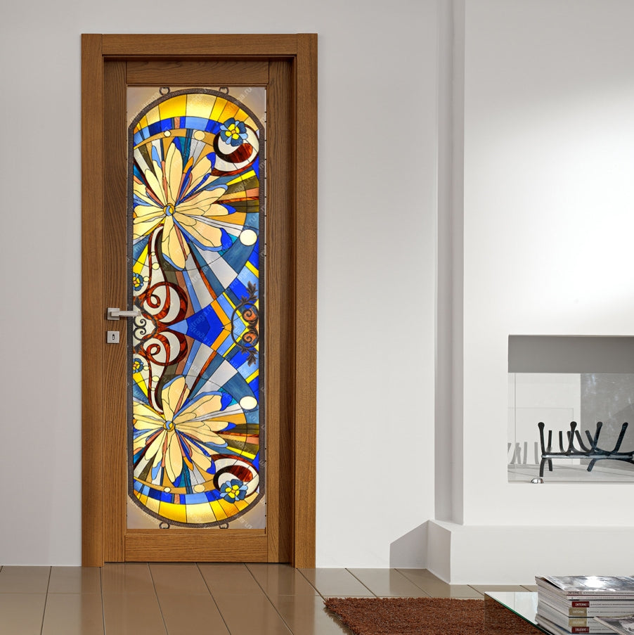 Glass door inserts