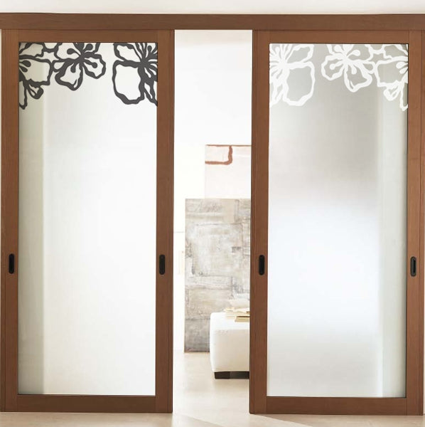 Glass door inserts