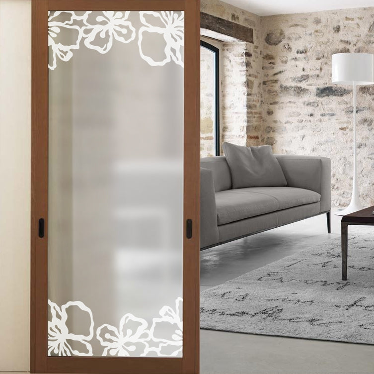 Glass door inserts