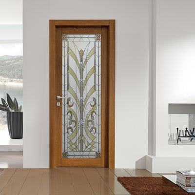 Glass door inserts