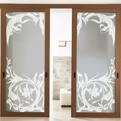 Glass door inserts