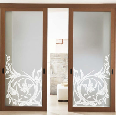 Glass door inserts