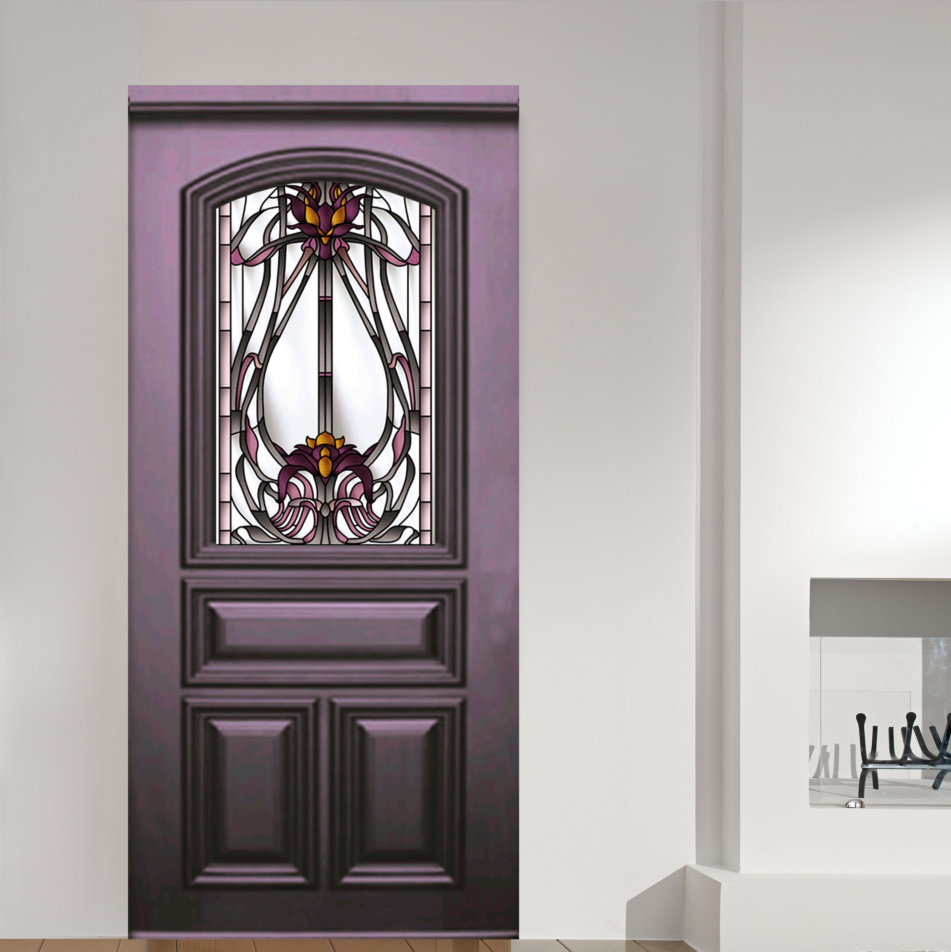Glass door inserts