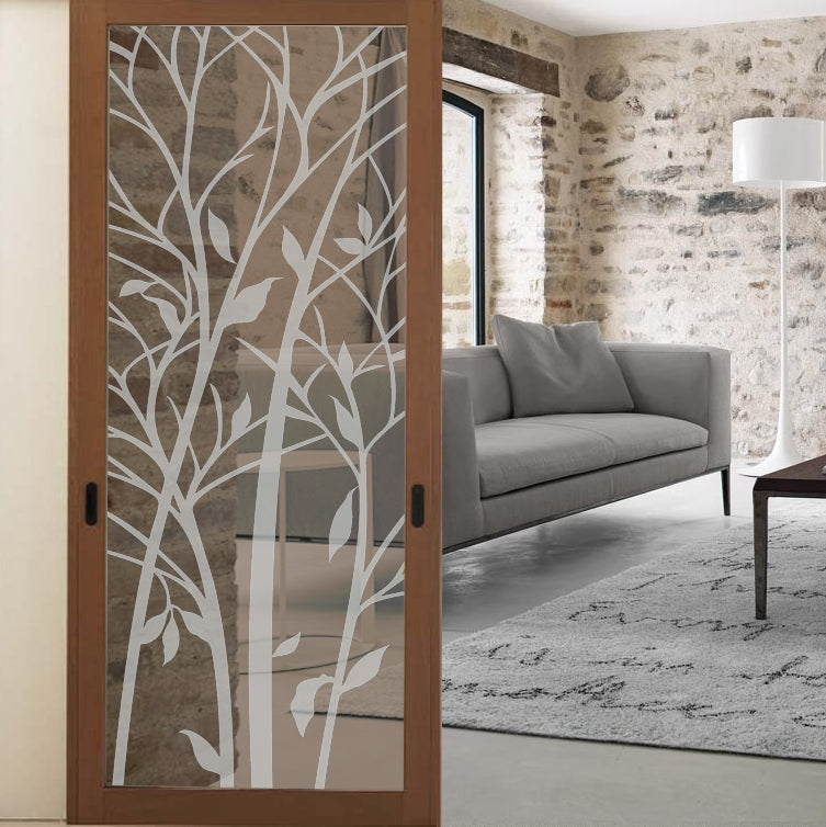 Glass door inserts