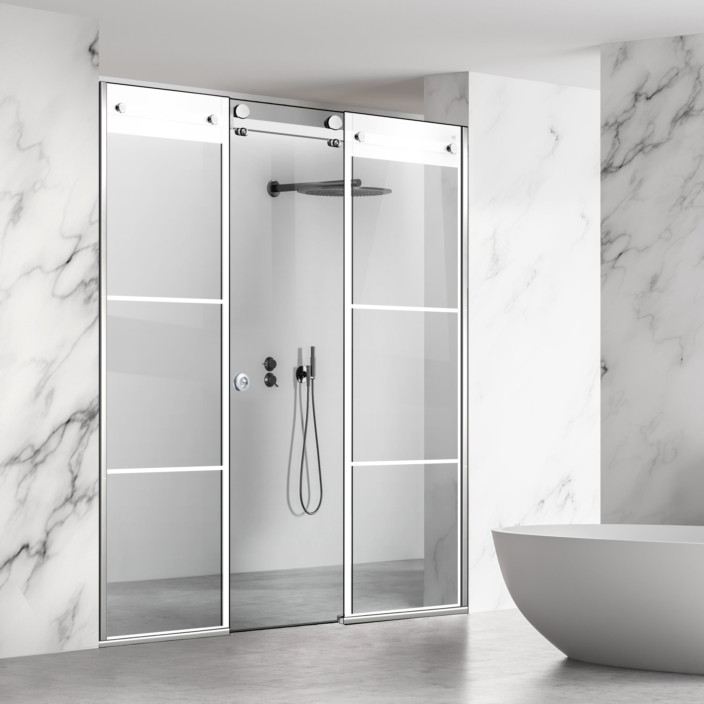 Shower wall, Shower Doors, Shower Screens #Clear
