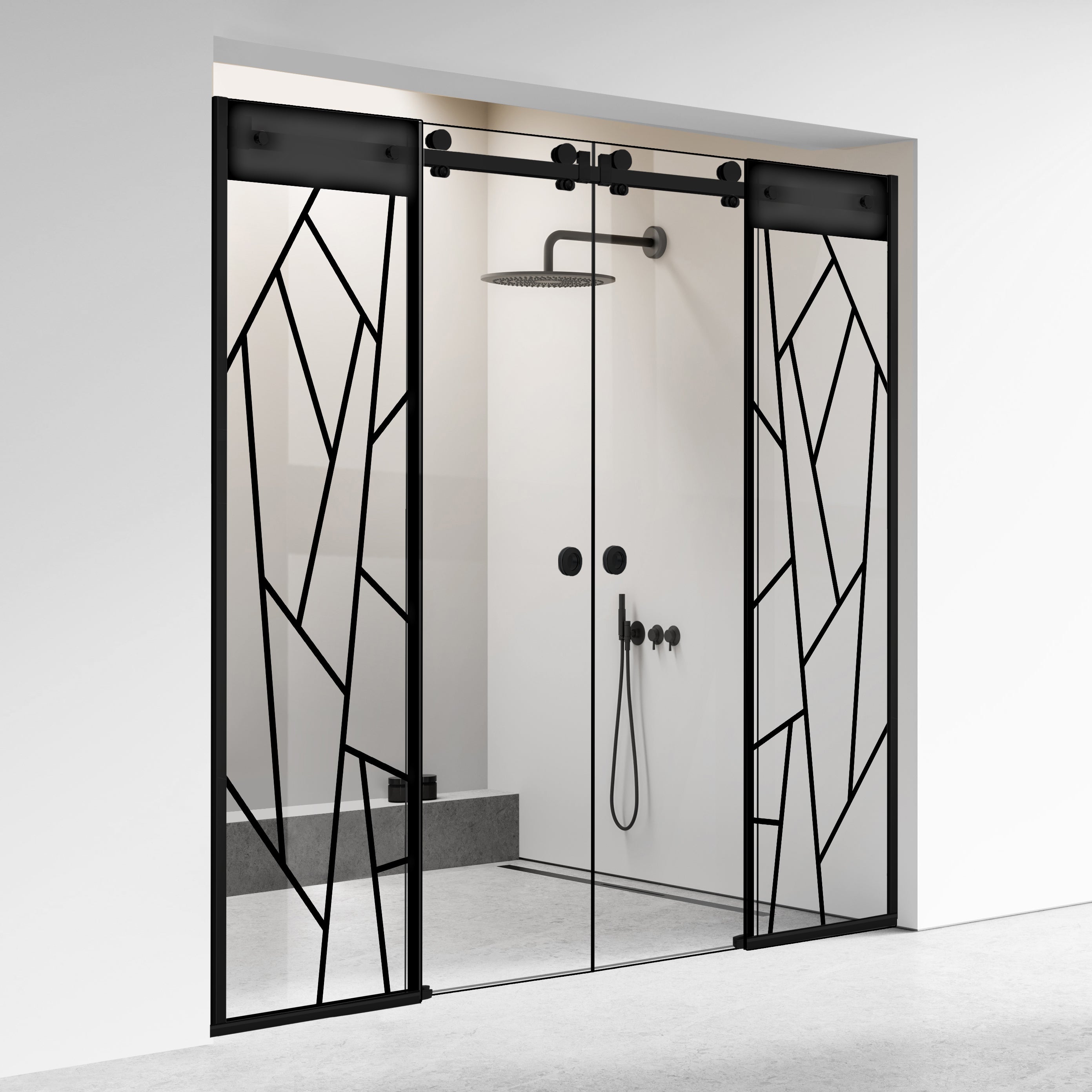 Shower wall, Shower Doors, Shower Screens #Clear