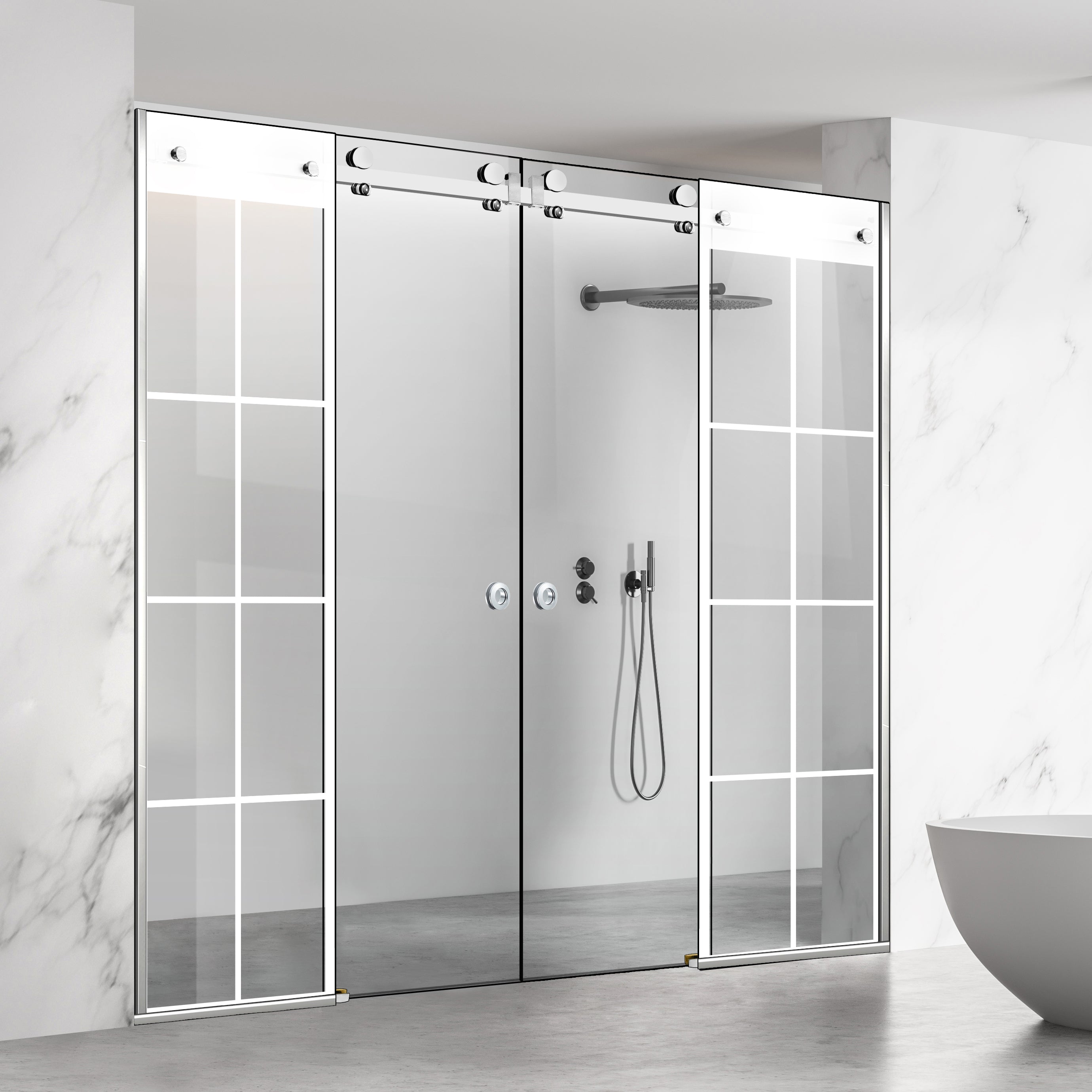 Shower wall, Shower Doors, Shower Screens #Clear