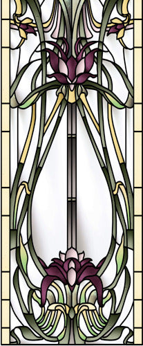 Artistic Stained Glass #HERA-1