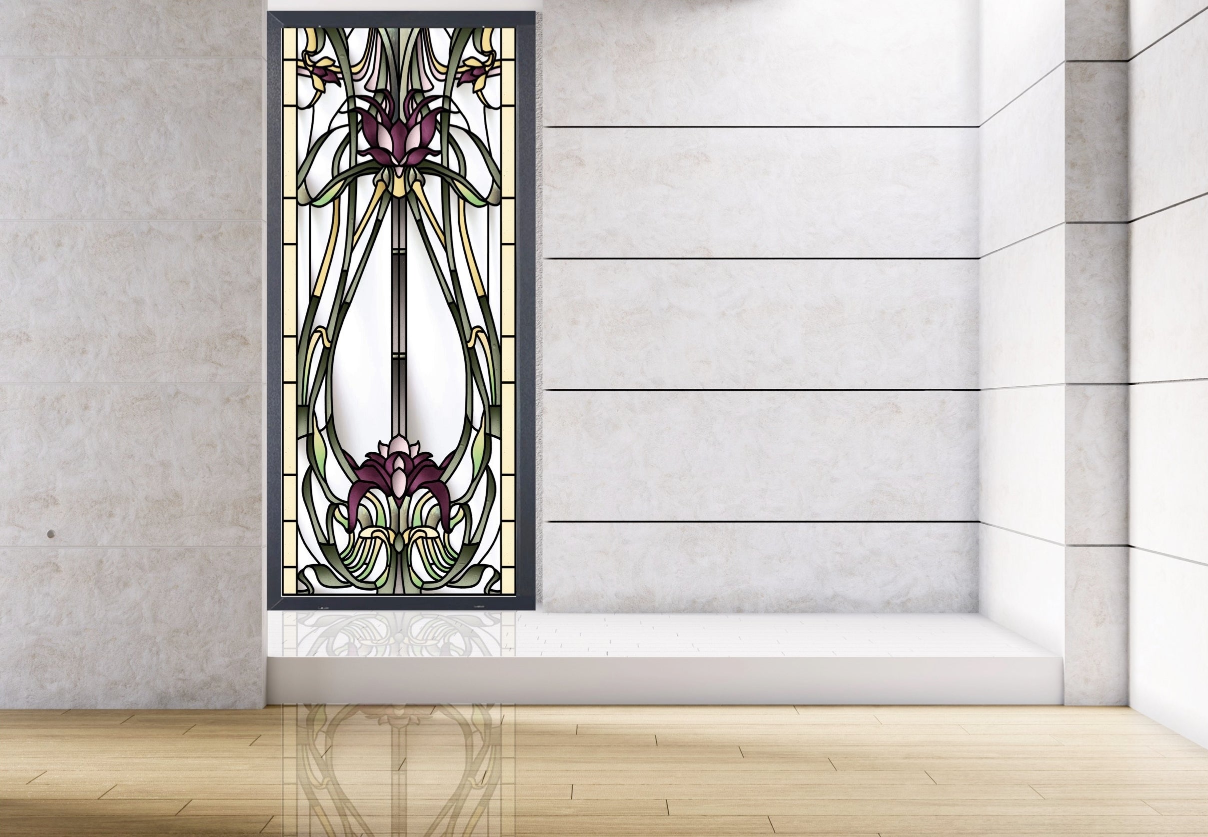 Artistic Stained Glass #HERA-1