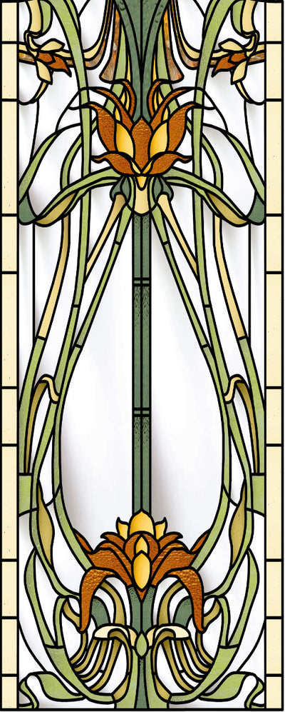 Artistic Stained Glass #HERA-4