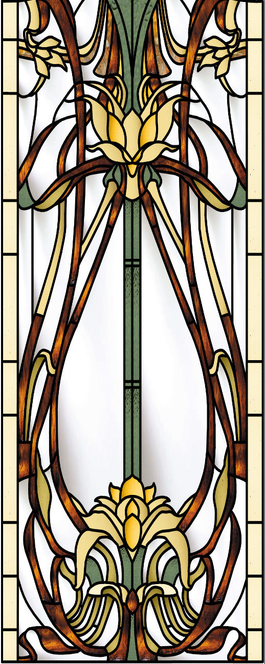 Artistic Stained Glass #HERA-6