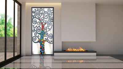 Artistic Stained Glass #LIFETREE-1
