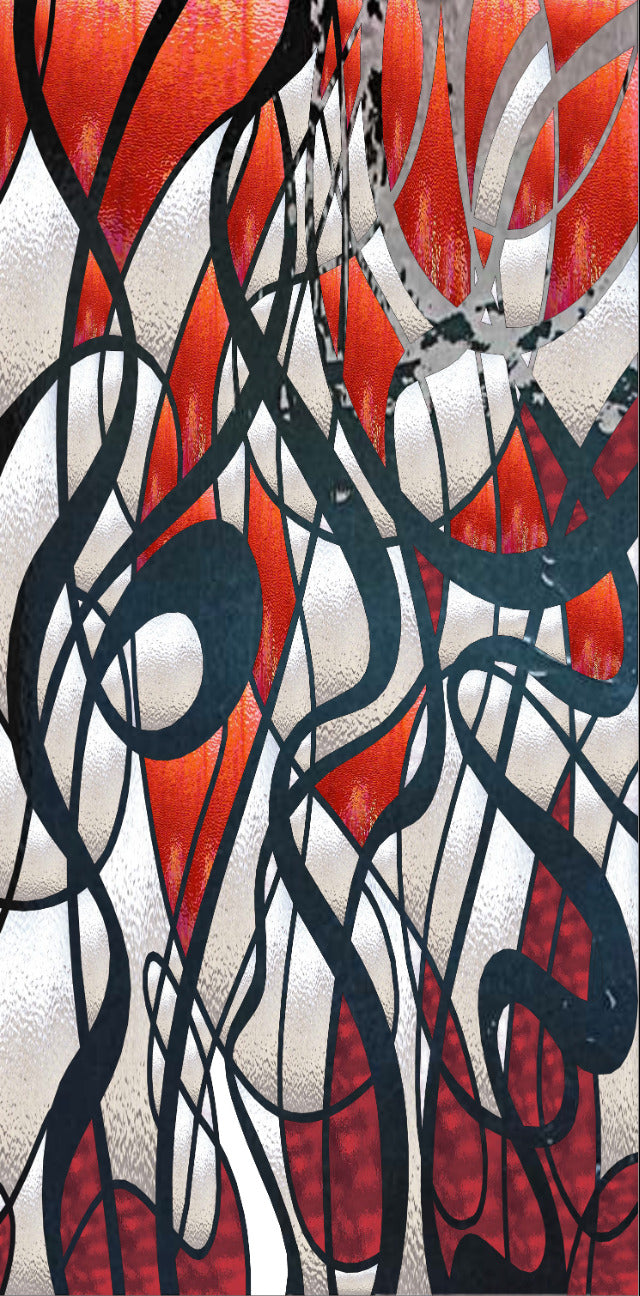 Artistic Stained Glass #LINII-1