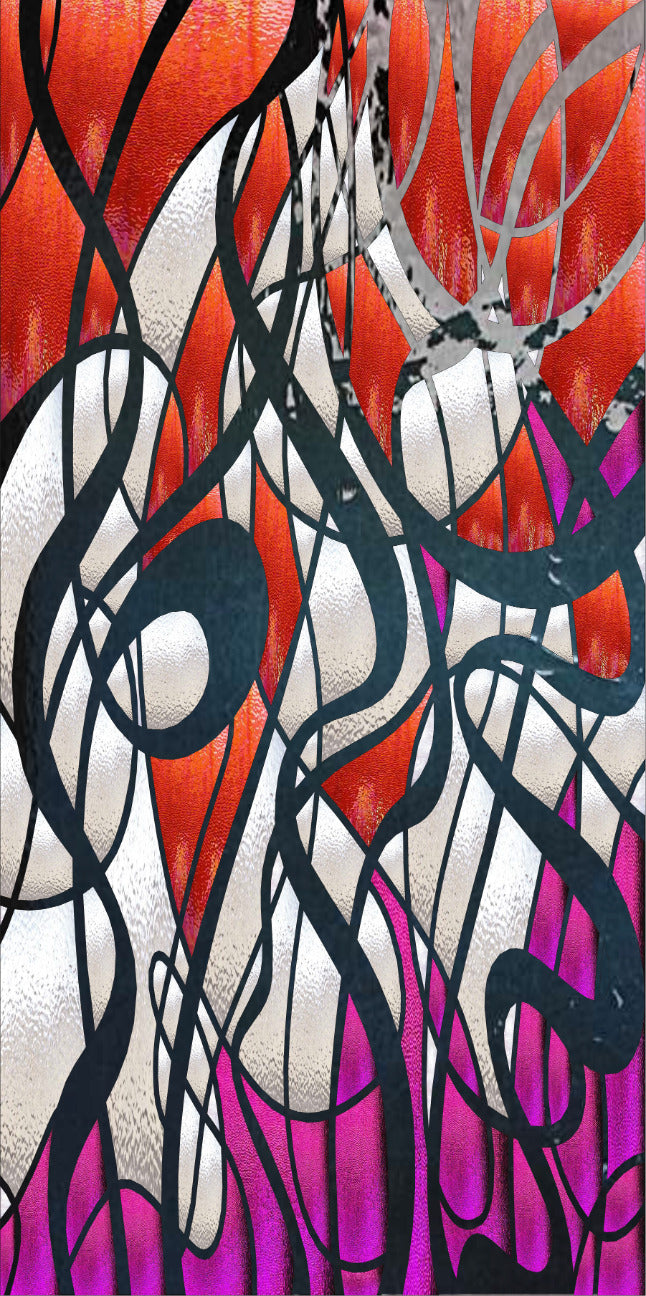 Artistic Stained Glass #LINII-3