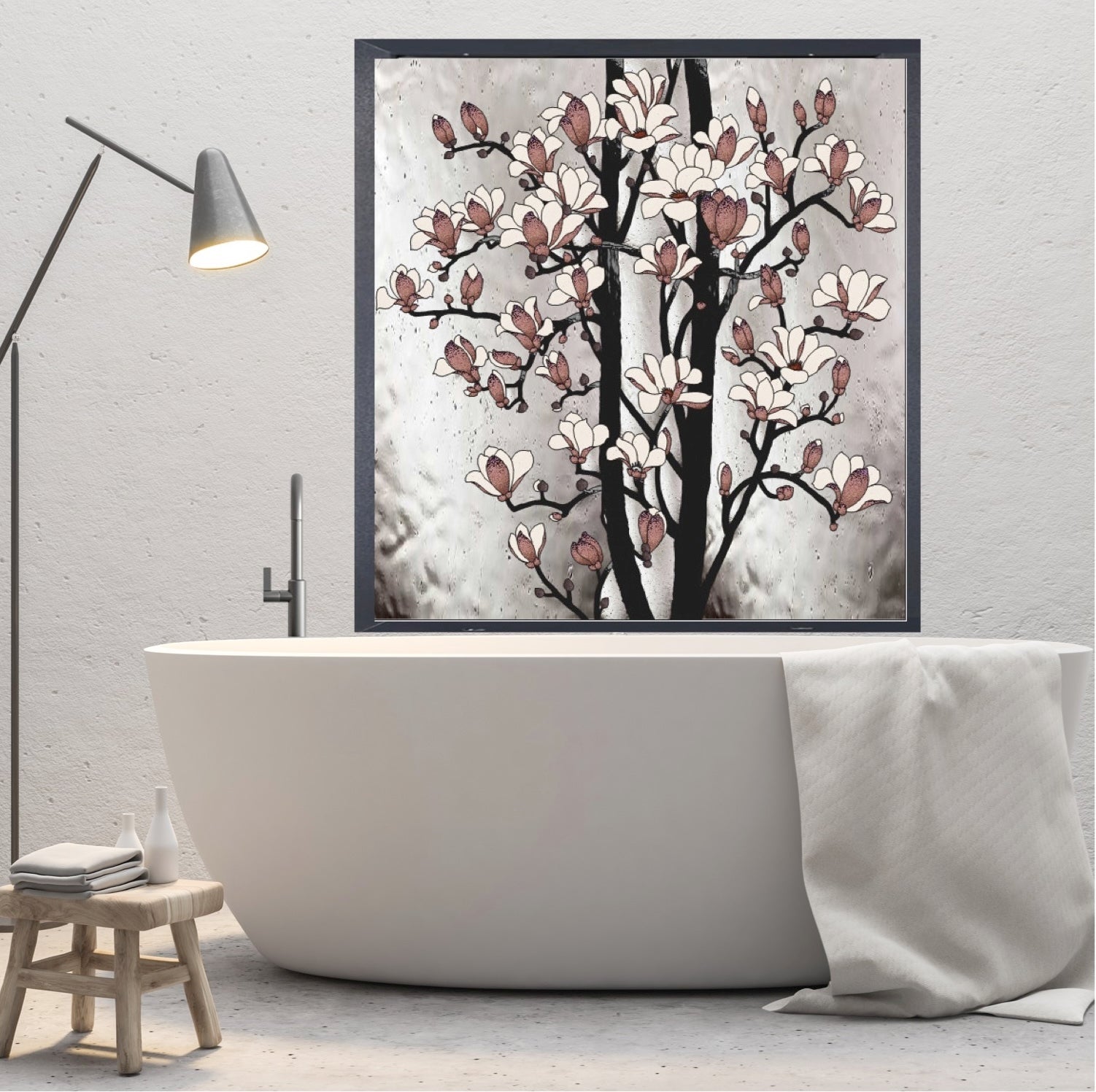 Artistic Stained Glass #MAGNOLIA-1