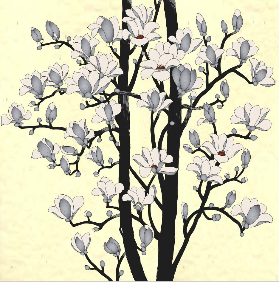Artistic Stained Glass #MAGNOLIA-2