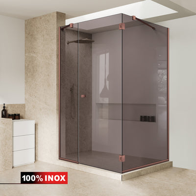 Shower enclosure #Bronze