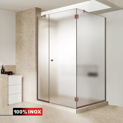 Shower enclosure #Satiné