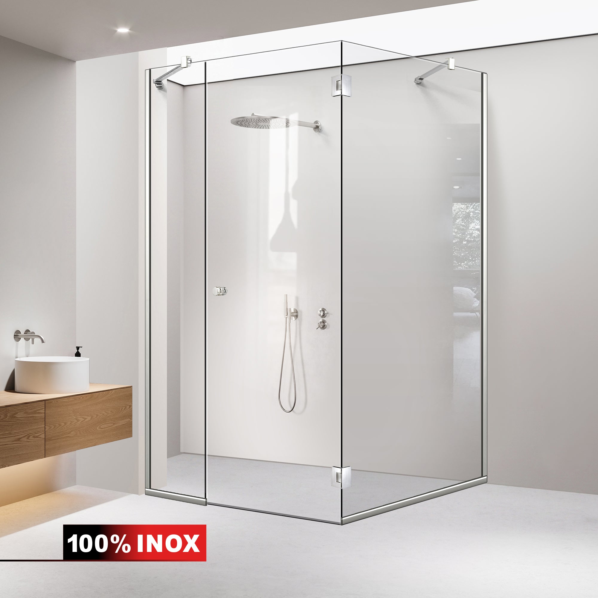 Shower enclosure #Clear
