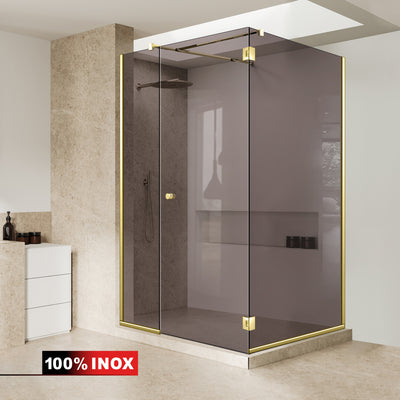 Shower enclosure #Bronze