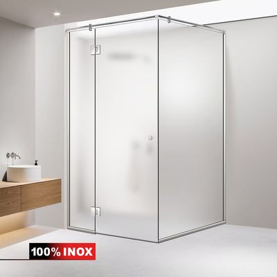 Shower enclosure #Satiné