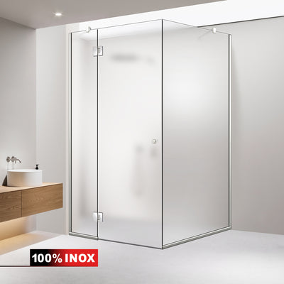 Shower enclosure #Satiné