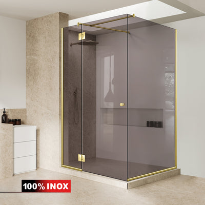 Shower enclosure #Bronze