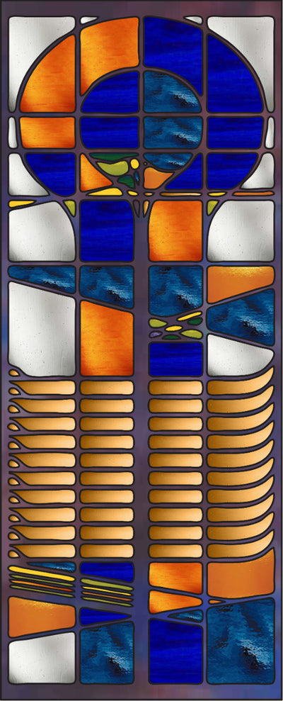 Artistic Stained Glass #ONE-5