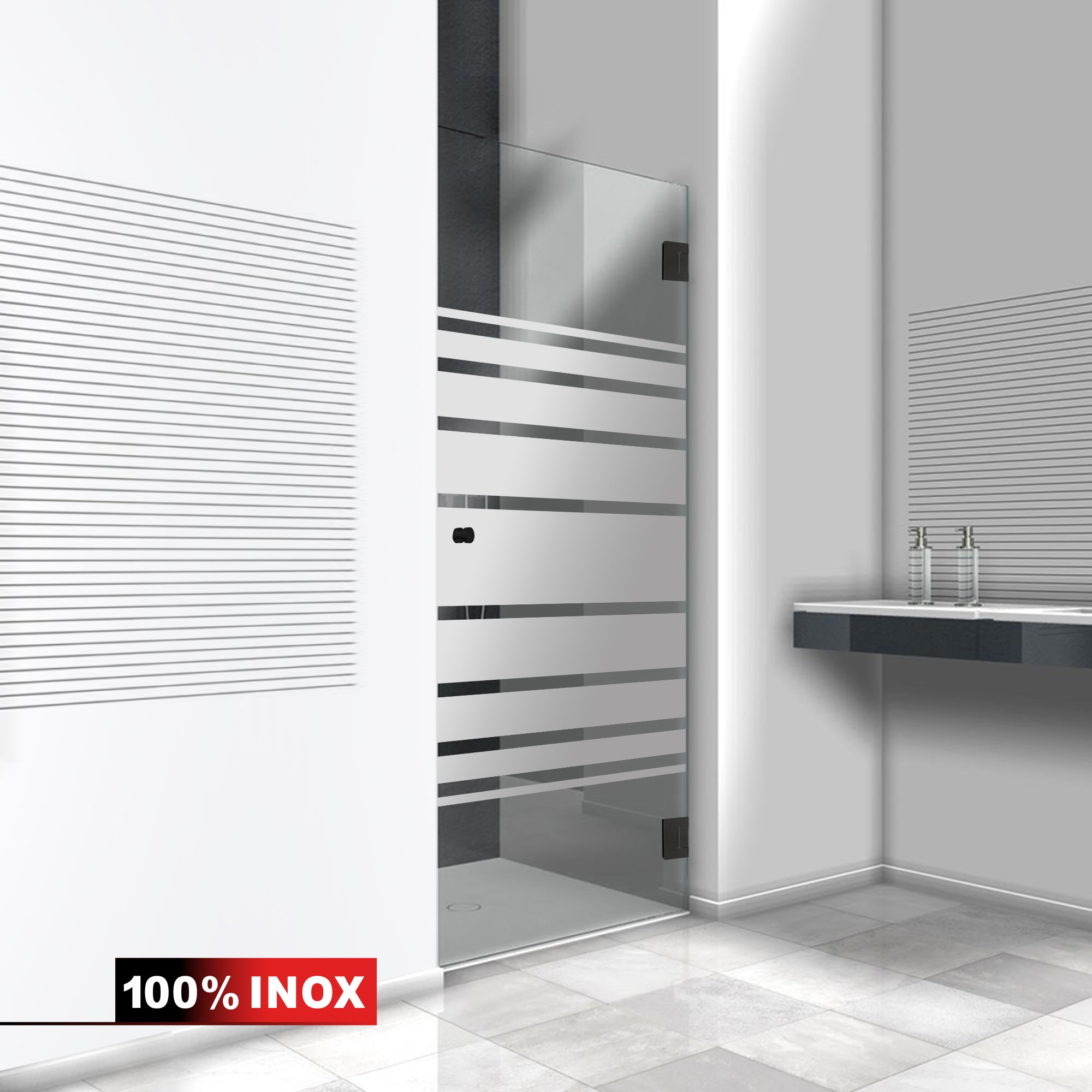Shower Doors black #Clear
