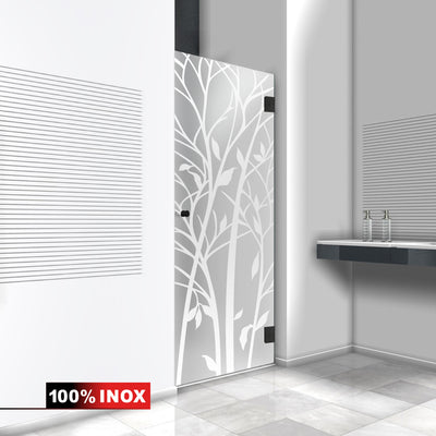 Shower Doors black #Satiné