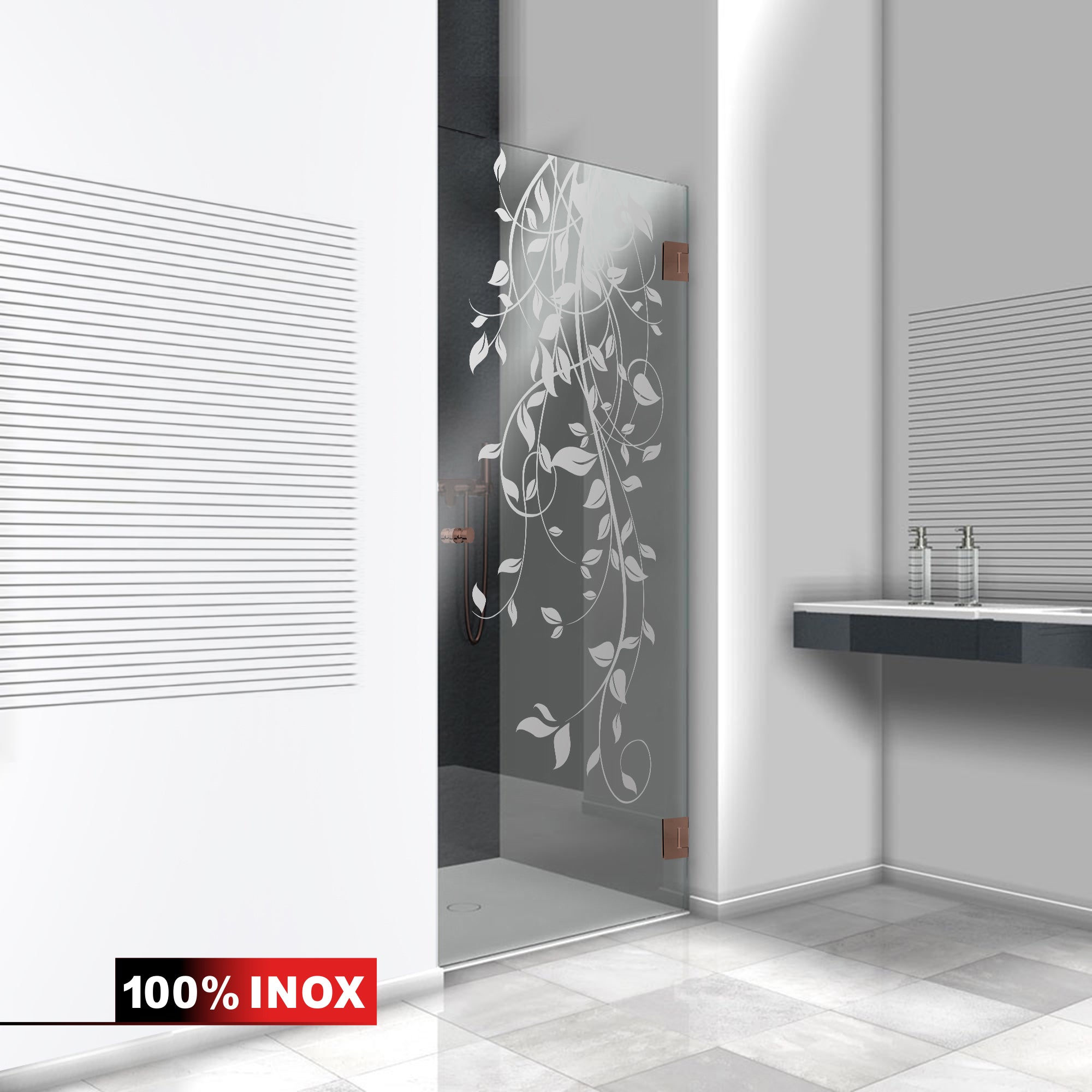 Shower Doors copper #Clear