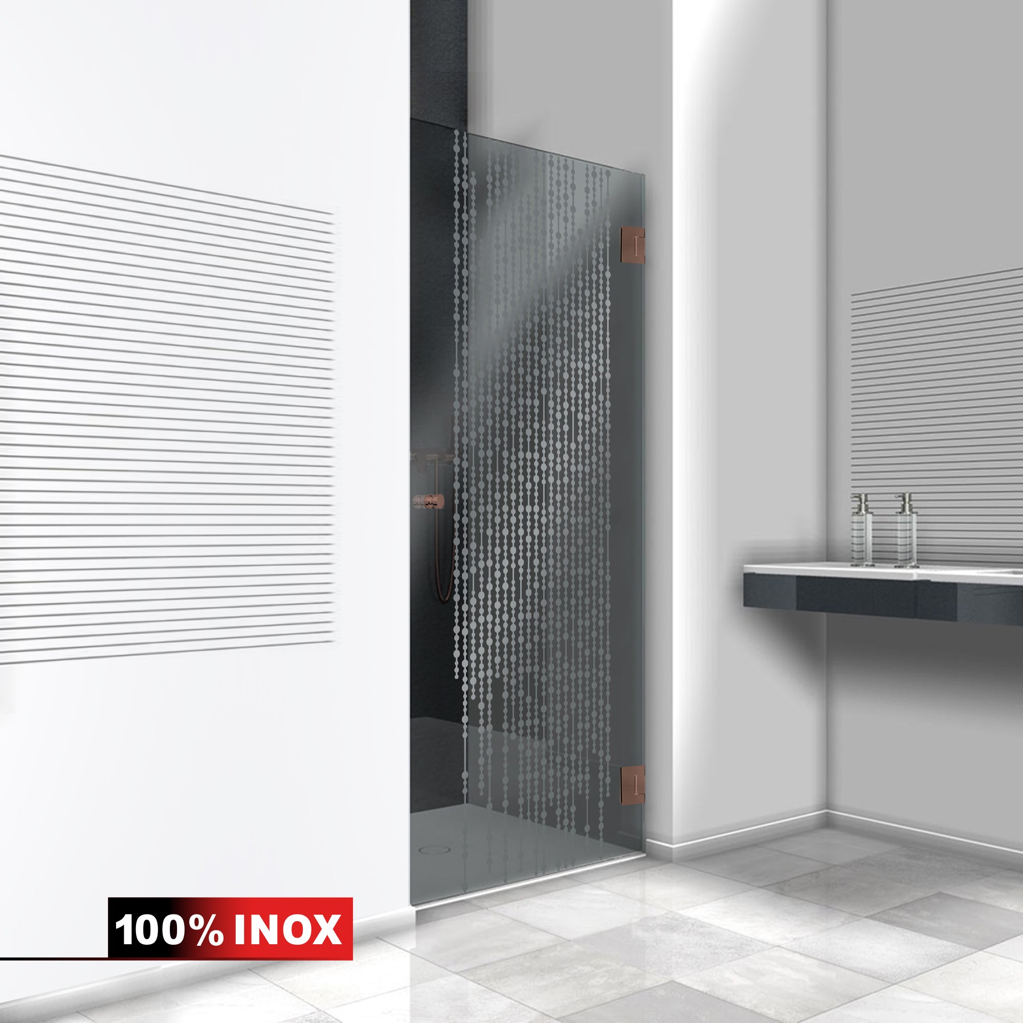 Shower Doors copper #Grey