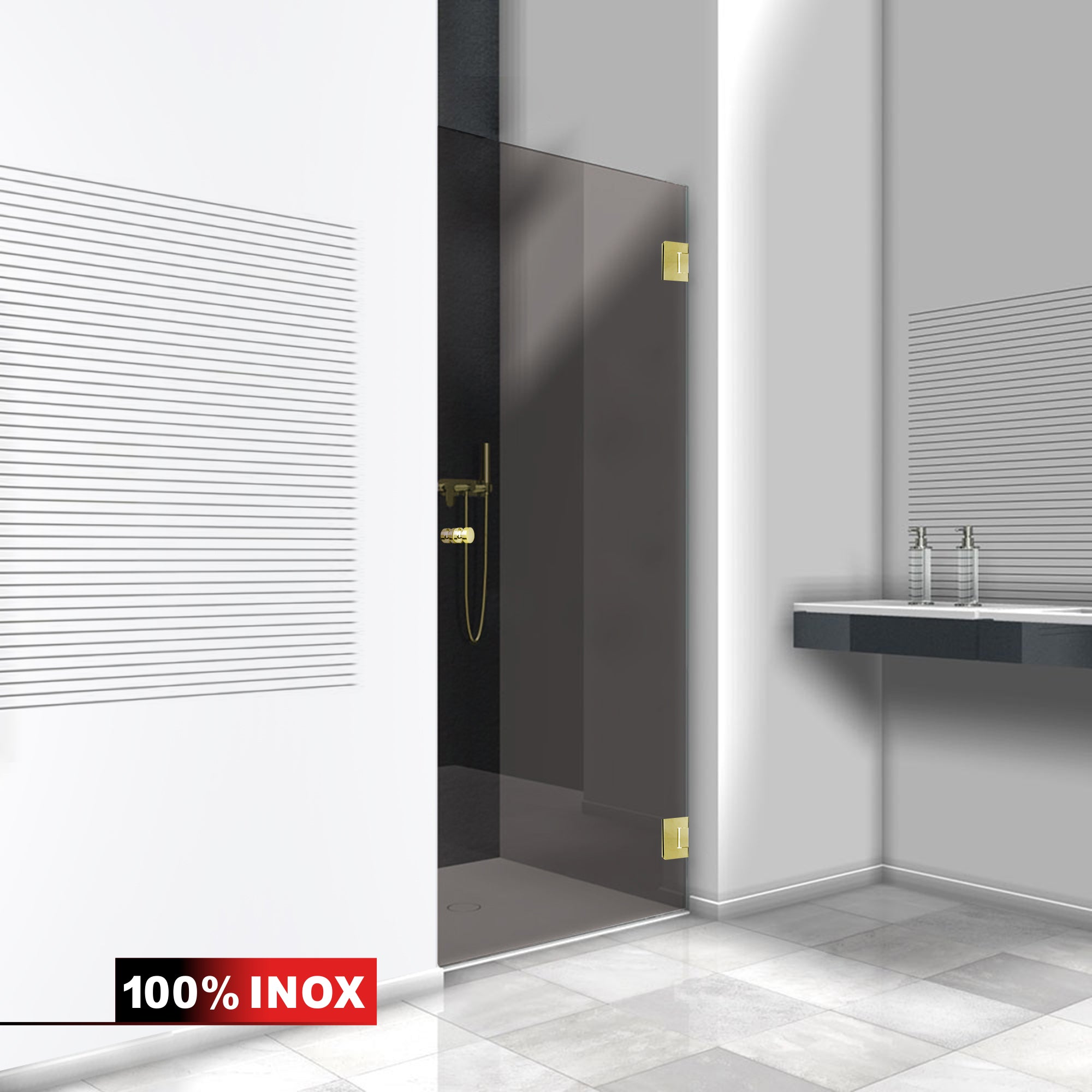 Shower Doors golden #Bronze