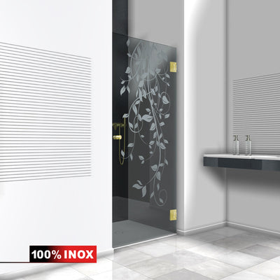 Shower Doors golden #Grey