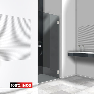Shower Doors stainless steel #Grey