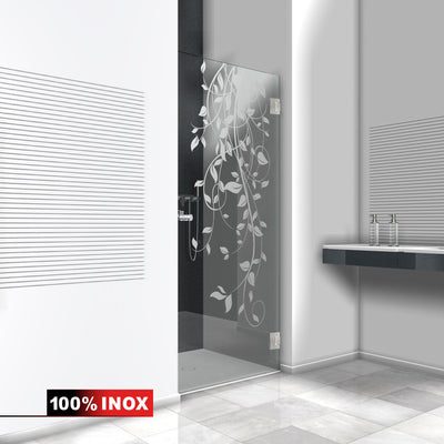 Shower Doors stainless steel #Clear