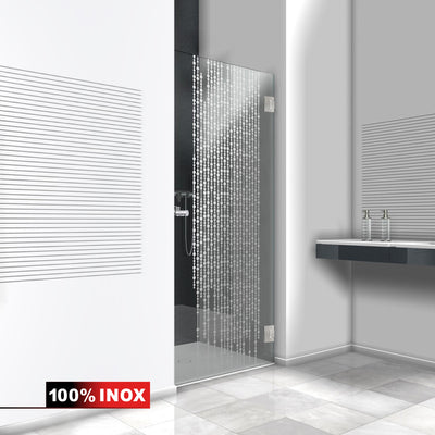 Shower Doors stainless steel #Clear