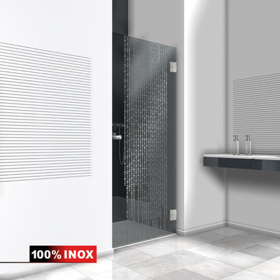 Shower Doors stainless steel #Grey