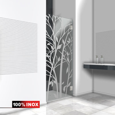 Shower Doors stainless steel #Clear