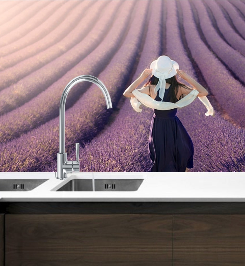 Painted glass kitchen splashbacks #3041