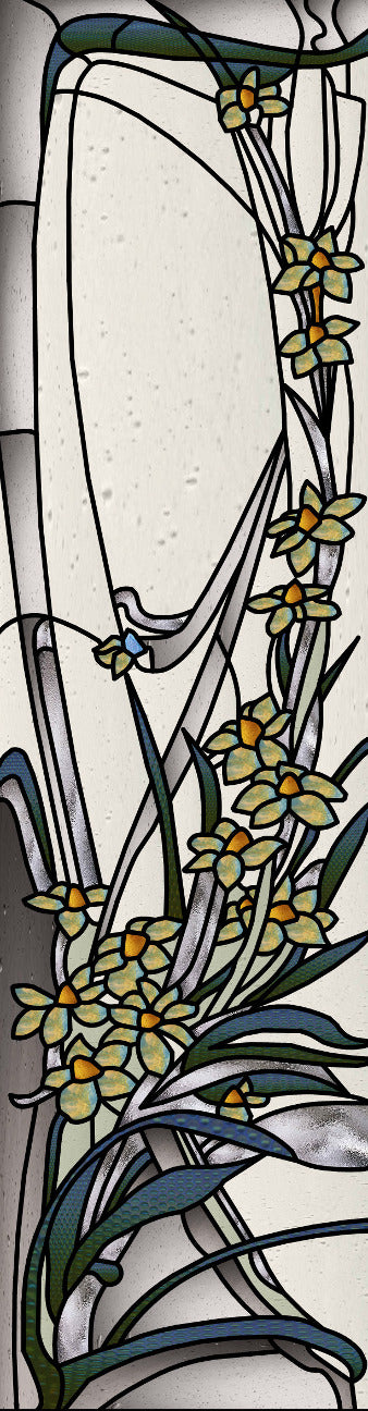 Artistic Stained Glass #RIN-4