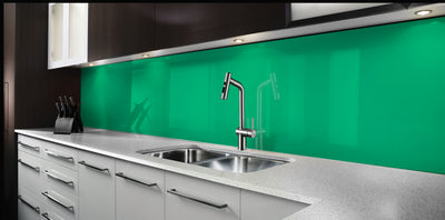 Painted glass kitchen splashbacks #P2416