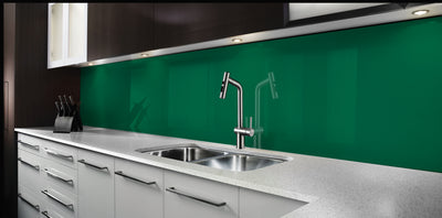 Painted glass kitchen splashbacks #P3425