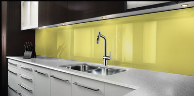 Painted kitchen glass splashbacks #4015