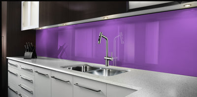 Painted glass kitchen splashbacks #7441