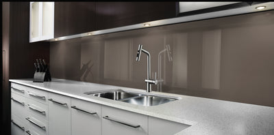 Painted kitchen glass splashbacks #PWG11