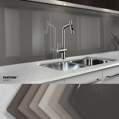 Painted kitchen glass splashbacks #P2333